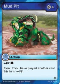 Mud pit - Resurgence - Bakugan TCG card
