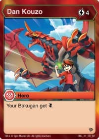 Dan Kouzo - Resurgence - Bakugan TCG card