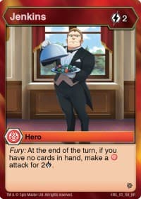 Jenkins - Resurgence - Bakugan TCG card