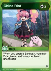 China Riot - Resurgence - Bakugan TCG card
