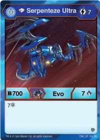 Diamond Serpenteze Ultra - Resurgence - Bakugan TCG card