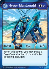 Hyper Mantonoid - Resurgence - Bakugan TCG card