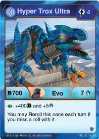 Hyper Trox Ultra - Resurgence - Bakugan TCG card