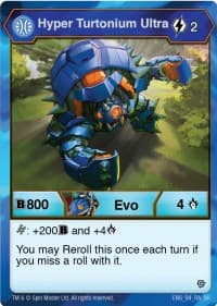 Hyper Turtonium Ultra - Resurgence - Bakugan TCG card