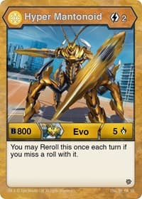 Hyper Mantonoid (99) - Resurgence - Bakugan TCG card