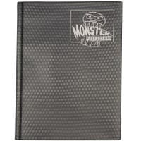 Binder - 9-Pocket Side-Loading Holofoil - Black - Monster Protectors Storage Albums - Storage Albums card