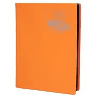 Binder - 9-Pocket Side-Loading Matte - Orange - Monster Protectors Storage Albums - Storage Albums card