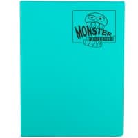 Binder - 9-Pocket Side-Loading Matte - Teal - Monster Protectors Storage Albums - Storage Albums card