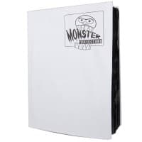 Binder - 9-Pocket Side-Loading Mega Monster - White - Monster Protectors Storage Albums - Storage Albums card