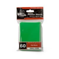 Small Sleeves - Flat Matte - Green (60-Pack) - Monster Protectors Card Sleeves - Card Sleeves card