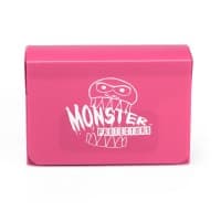Double Deck Box - Pink (Holds 150) - Monster Protectors Deck Boxes - Deck Boxes card