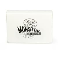 Double Deck Box - White (Holds 150) - Monster Protectors Deck Boxes - Deck Boxes card