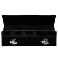 Hydra Mega - 5 Compartment Deck Box - Black (Holds 375) - Monster Protectors Deck Boxes - Deck Boxes card