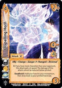 Dispelling Horn - Seventh Cross - UniVersus card