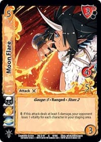 Moon Flare - Seventh Cross - UniVersus card