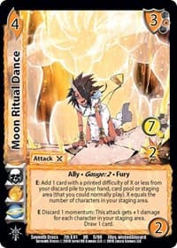 Moon Ritual Dance - Seventh Cross - UniVersus card
