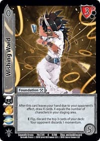 Wishing Ward - Seventh Cross - UniVersus card