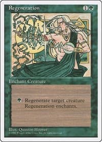 Regeneration - Fourth Edition - Magic: The Gathering card