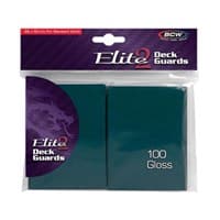 Elite2 Deck Guards - Glossy Standard - Teal (100-Pack) - BCW Card Sleeves - Card Sleeves card