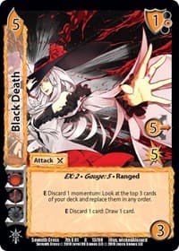 Black Death - Seventh Cross - UniVersus card