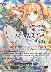 Colorful Pastorale, Caro (SSP) (Rainbow Signature) - V-EB05: Primary Melody - Cardfight Vanguard card