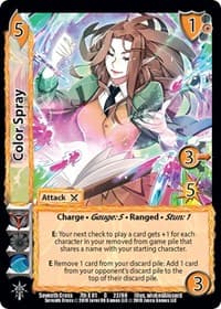 Color Spray - Seventh Cross - UniVersus card