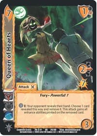 Queen of Hearts - Seventh Cross - UniVersus card