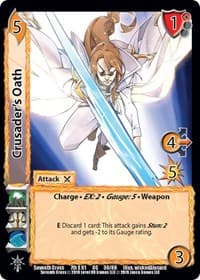 Crusader's Oath - Seventh Cross - UniVersus card
