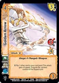 Golden Arrow - Seventh Cross - UniVersus card