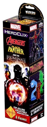 Avengers Black Panther and the Illuminati Booster Pack - Avengers Black Panther and the Illuminati - Heroclix card