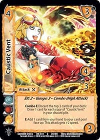 Caustic Vent - Seventh Cross - UniVersus card