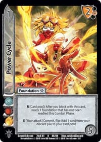 Power Cycle - Seventh Cross - UniVersus card