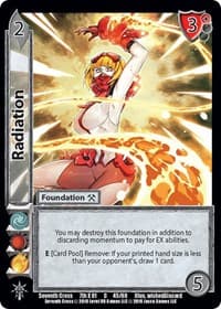 Radiation - Seventh Cross - UniVersus card