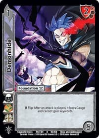 Demonhide - Seventh Cross - UniVersus card