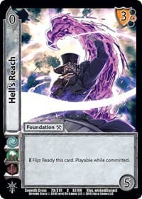 Hell's Reach - Seventh Cross - UniVersus card