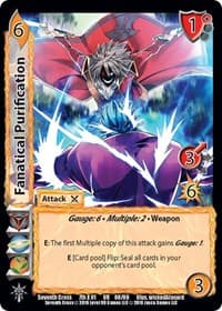 Fanatical Purification - Seventh Cross - UniVersus card