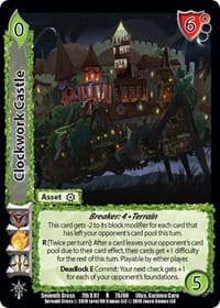 Clockwork Castle - Seventh Cross - UniVersus card