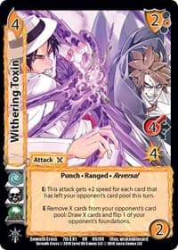 Withering Toxin - Seventh Cross - UniVersus card