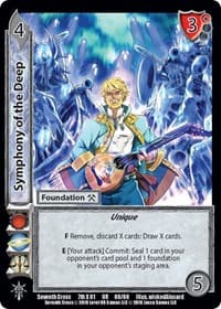Symphony of the Deep - Seventh Cross - UniVersus card