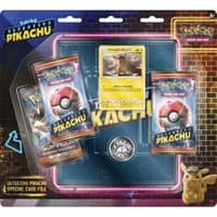 Detective Pikachu Special Case File - 3 Pack Booster Blister - Detective Pikachu - Pokemon card