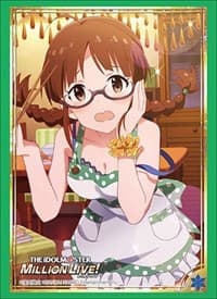 Bushiroad Sleeve Collection HG Vol.1977: The IDOLM@STER Million Live! - Ritsuko Akizuki (60-Pack) - Bushiroad Card Sleeves - Card Sleeves card
