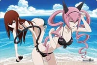 Bushiroad Rubber Mat Collection Vol.321: STEINS;GATE - Kurisu & Faris - Bushiroad Playmats - Playmats card