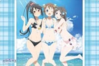 Bushiroad Rubber Mat Collection Vol.320: High School Fleet - Akeno, Mashiro & Moeka - Bushiroad Playmats - Playmats card