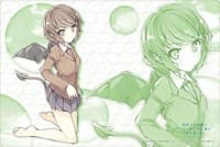 Bushiroad Rubber Mat Collection Vol.313: Bunny Girl Senpai - Tomoe Koga - Bushiroad Playmats - Playmats card