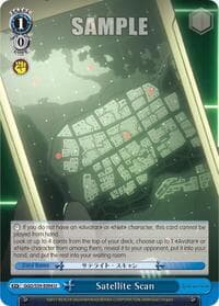 Satellite Scan - SAO Alternative–Gun Gale Online - Weiss Schwarz card