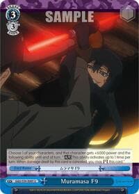 Muramasa F9 - SAO Alternative–Gun Gale Online - Weiss Schwarz card