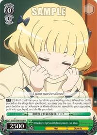 Affiliated Girls' High School Rhythmic Gymnastics Club, Milana - SAO Alternative–Gun Gale Online - Weiss Schwarz card