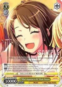 "What's Important to Me" Misaki Okusawa - BanG Dream! Girls Band Party! MULTI LIVE - Weiss Schwarz card