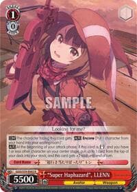 "Super Haphazard", LLENN - SAO Alternative–Gun Gale Online - Weiss Schwarz card