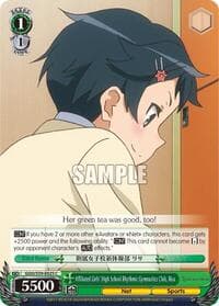 Affiliated Girls' High School Rhythmic Gymnastics Club, Risa - SAO Alternative–Gun Gale Online - Weiss Schwarz card